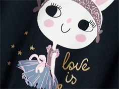 Name It dark sapphire kanin sweatshirt